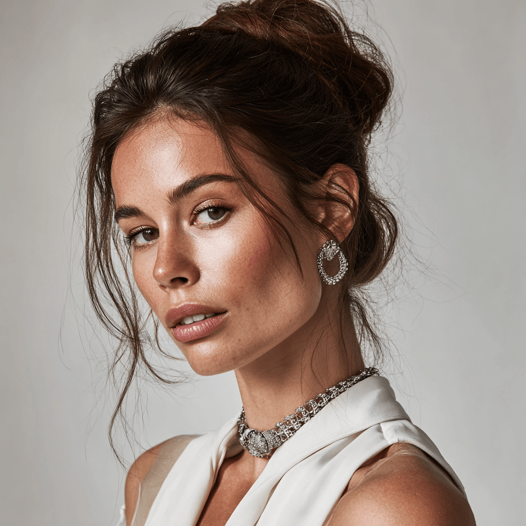 Масивни бижута и дрехи с чиста линия