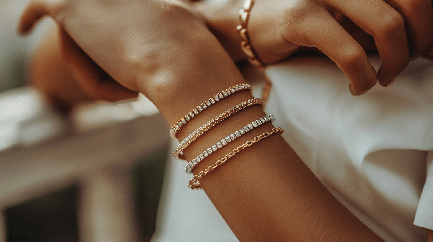 Тънки или дебели гривни според стила, пропорциите и цялостното излъчване